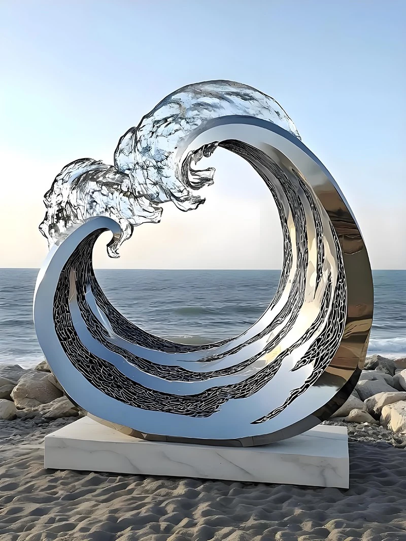 Abstract Stainless Steel Sculpture suppliers